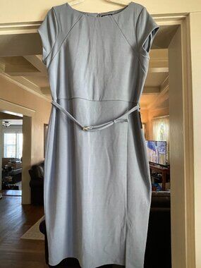 Express Belted Sheath Dress - L